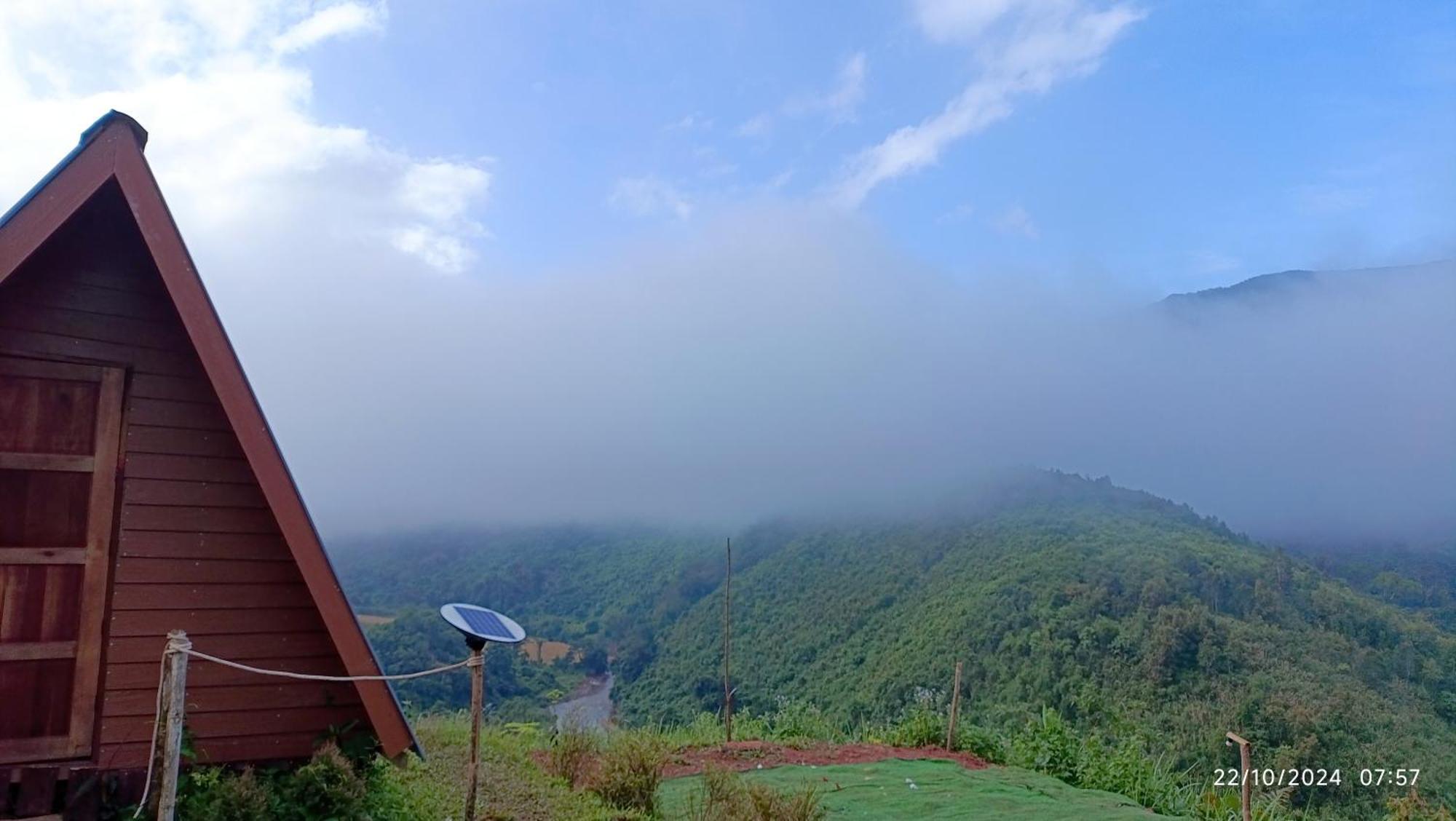 น่านฟ้าสะปัน Villa Ban Huai Ti Exterior photo